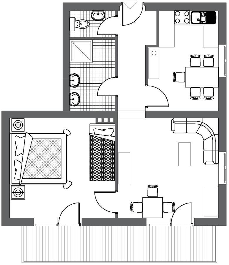Appartamento Haus Gentli Schruns Esterno foto